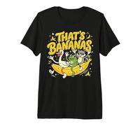 That’s Bananas Retro Fruit Summer Characters Camiseta Premium