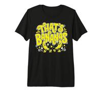 That’s Bananas Retro Yellow Fruit Summer Characters Camiseta Premium