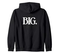 That Says Big Shirt - Un diseño Que Dice Grande Sudadera con Capucha