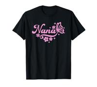 That Says Nana - Flores de mariposa bonitas Camiseta