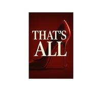 That's All Notebook - Movie inspired quote for all fans: A stylish notebook for all movie buffs & fashionistas