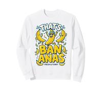 That's Bananas Fresh & Funky Dancing Bananas Diseño Divertido Sudadera