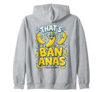 That's Bananas Fresh & Funky Dancing Bananas Diseño Divertido Sudadera con Capucha