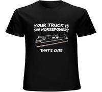 That's Cute Norfolk Southern Mens T Shirt Printed Graphic Top Unisex tee Black L