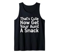 Thats Cute Now Get Your Aunt A Snack - Thanksgiving Family Camiseta sin Mangas
