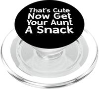 Thats Cute Now Get Your Aunt A Snack - Thanksgiving Family PopSockets PopGrip para MagSafe