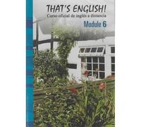 That's English! Módulo 6, Curso Oficial de Inglés a Distancia, DVD [DVD] [2024]