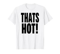 THATS HOT YOUR NOT Baby Tee Y2K Slogan Meme 2000s Style Camiseta