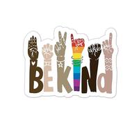 Thats It! Be Kind - Adhesivo de vinilo impermeable para botella de agua, calcomanía de vinilo para ventanas, calcomanía para parachoques de coche, resistente a la intemperie y de larga duración | TI -