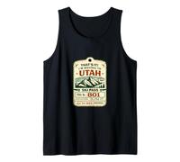 That's It I'm Muding to Utah Vintage Ski Pass Outdoor Salt Camiseta sin Mangas