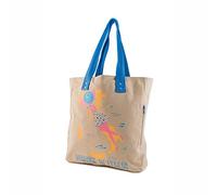 That's Italia Summer in Italy - Bolso de Lona para Mujer, Multicolor, Multicolor, 40 cm, Bolsa de Mensajero