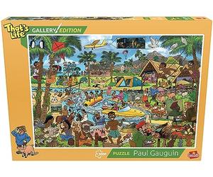 That's Life Gallery Edition: Paul Gaugin, Puzzle 1000 Piezas, Rompecabezas A Partir de 7 años, Cifras detalladas