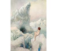That's Mother Carey. Ilustración de Warwick Goble. From The Water Babies publicado en 1922. Póster impreso por Hilary Jane Morgan (11 x 16)