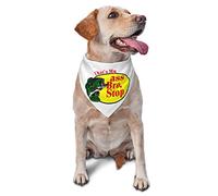 That's My Ass Bro Stop Fishing Spring Dog Bandanas Boy Bulk Puppy Pañuelo Ajustable Suave Triángulo Baberos Accesorios para Perros Pequeños Medianos Grandes Gatos Blanco