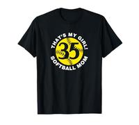 That's My Girl #35 Softball Mom Día de la Madre Fan de lanzamiento rápido Camiseta