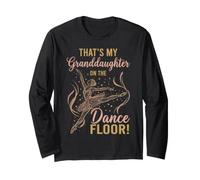 That's My Granddaughter on The Dance Floor Ballet Recital Manga Larga