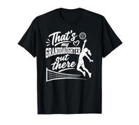 That's My Granddaughter out There Volleyball Grandma Grandpa Camiseta