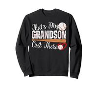 That's My Grandson Out There Baseball Abuela Día de la Madre Sudadera