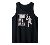 That's My Man Gen Alpha Slang Palabras Baloncesto Camiseta sin Mangas
