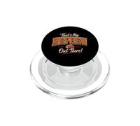 Thats My Nephew out There Funny Football Aunt Uncle Sports PopSockets PopGrip para MagSafe