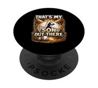 That's My Sons Baseball Dad Mom Parent Pride Sports PopSockets PopGrip Adhesivo