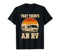 That's There's An RV Funny Camping Retro Camper Adventure Camiseta
