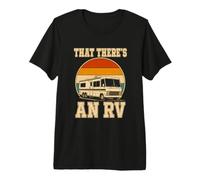 That's There's An RV Funny Camping Retro Camper Adventure Camiseta Premium