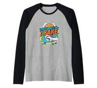 That's What I Do I Bake and I Know Things Baking Apparel Camiseta Manga Raglan