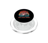 That's What I Do I Drive Trucks Funny Trucker Truck Driver PopSockets PopGrip para MagSafe