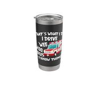 That's What I Do I Drive Wee Woo Bus And I Know Things Vaso térmico de acero inoxidable de doble pared