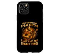 That's What I do I Play Guitar I Take Naps I Forget Things Carcasa para iPhone 11 Pro
