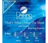 That's What I Miss The Most