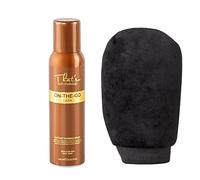 That'So On The Go Dark Kit Spray Autobronceador Facial y Corporal + Guante Profesional 125ml Autobronceador Intenso y Rápido, Efecto Natural, Bronceado de Larga Duración, Autobronceador Spra