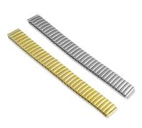 THBGTCNQ 2 correas de reloj elásticas de metal, correa elástica, correa de repuesto de extensión estirable, 18 20 mm, unisex, compatible con reloj inteligente de cuarzo(20mm)
