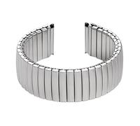 THBGTCNQ Correa de reloj elástica de 12mm, 14mm, 16mm, 18mm, 20mm y 22mm, correa de reloj de acero inoxidable for hombres y mujeres, accesorios de pulsera de expansión elástica(Silver,14mm)
