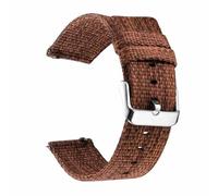 THBGTCNQ Quick Release Watch Strap 18 20 22 24mm Thick Nylon Canvas Watch Strap for Traditional Watches(Brown,24mm)