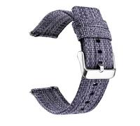 THBGTCNQ Quick Release Watch Strap 18 20 22 24mm Thick Nylon Canvas Watch Strap for Traditional Watches(Blue,22mm)