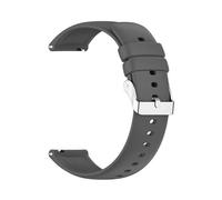 THBGTCNQ Silicone Watch Band Quick-release Replacement Watch Strap Universal Wristband(Dark gray,20mm)