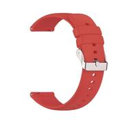 THBGTCNQ Silicone Watch Band Quick-release Replacement Watch Strap Universal Wristband(Red,18mm)