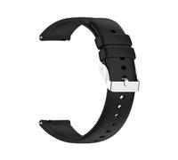 THBGTCNQ Silicone Watch Strap Quick Release for Men Women(Black,24mm)
