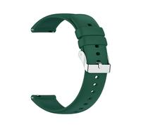THBGTCNQ Silicone Watch Strap Quick Release for Men Women(Green,24mm)