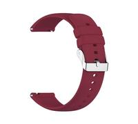 THBGTCNQ Silicone Watch Strap Quick Release for Men Women(Red 2,20mm)