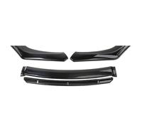 THBNKPE Labio Parachoques Delantero para BMW 7 Series SWB E65 2001-2008,Anticolisión Resistente los Arañazos Cuerpo Alerón Labio Divisores Accesorios,A1-All Black