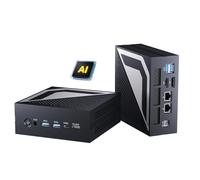 Thdeukoty Mini PC Ryzen AI 9 HX 370, 32GB DDR5, 1TB SSD, PC de sobremesa para videojuegos con Dual 2.5G LAN, Oculink, Windows 11 Pro, WiFi 7, Bluetooth 5.4, soporte de triple pantalla, VESA