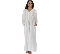 The 1 for U Victorian Night for Sleepwear Camisón, Blanco, Large para Mujer
