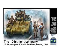 The 101th Luminoso Company US Grupo & British Tankmanmaquette Figura The 1