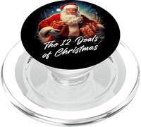 The 12 Deals of Christmas - Trump Santa Funny Graphic PopSockets PopGrip para MagSafe