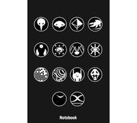 The 14 Angels Notebook: Notebook, planner, journal, organiser, bullet journal, sketchbook_ 6x9 inches, 120 dotted pages