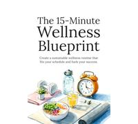The 15-Minute Wellness Blueprint: Build Energy, Improve Health, and Create Daily Fitness, Nutrition, and Mindset Habits in Just 15 Minutes a Day
