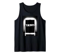 The 1975 Black Tour Indie Rock Band Camiseta sin Mangas